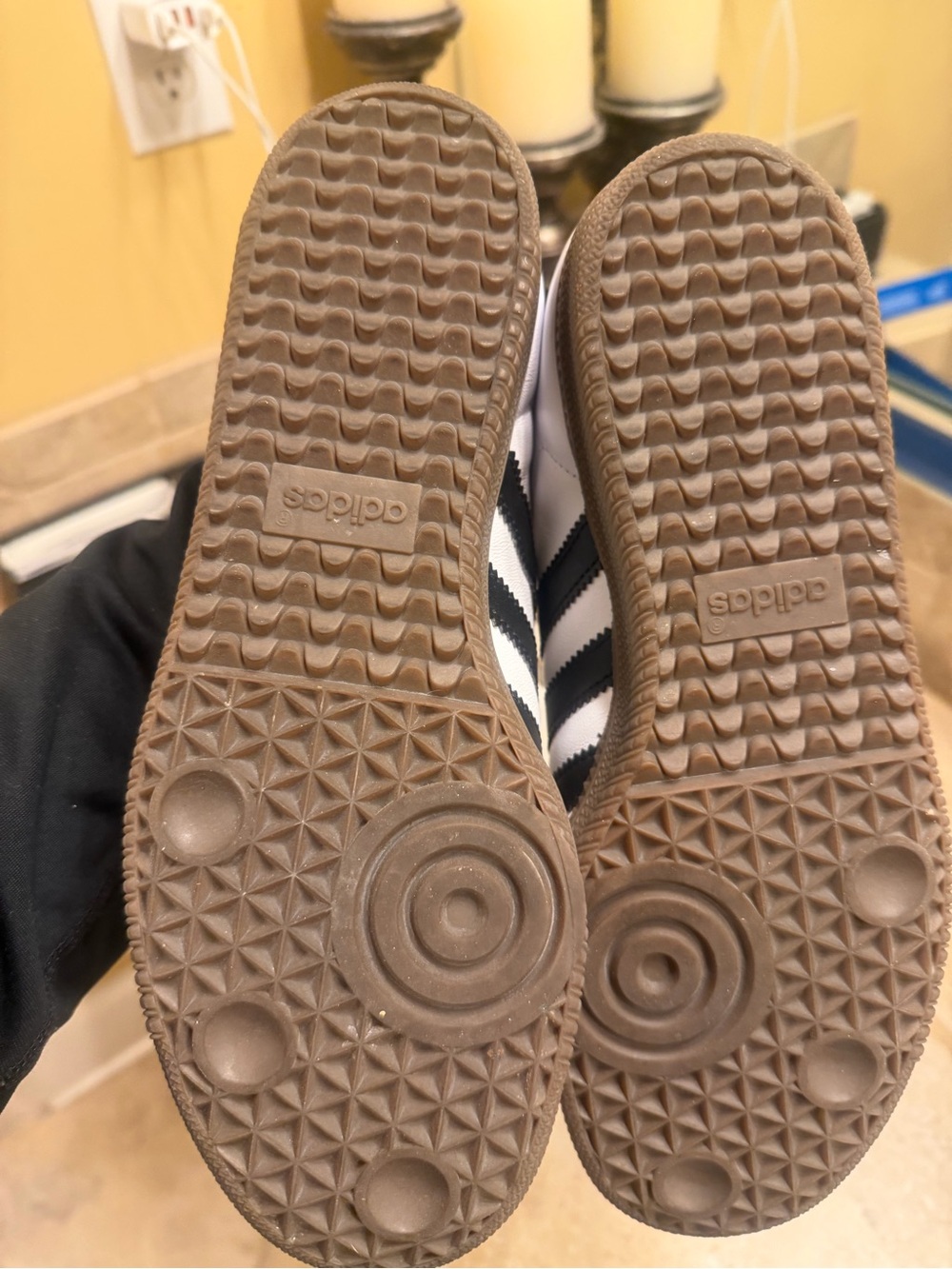 adidas Originals Samba OG White Black with Gum Sole. - Picture 5 of 6
